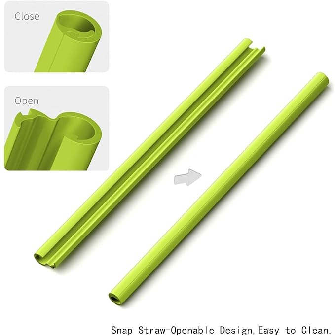 Reusable Silicon Straw (Pack Of 6)