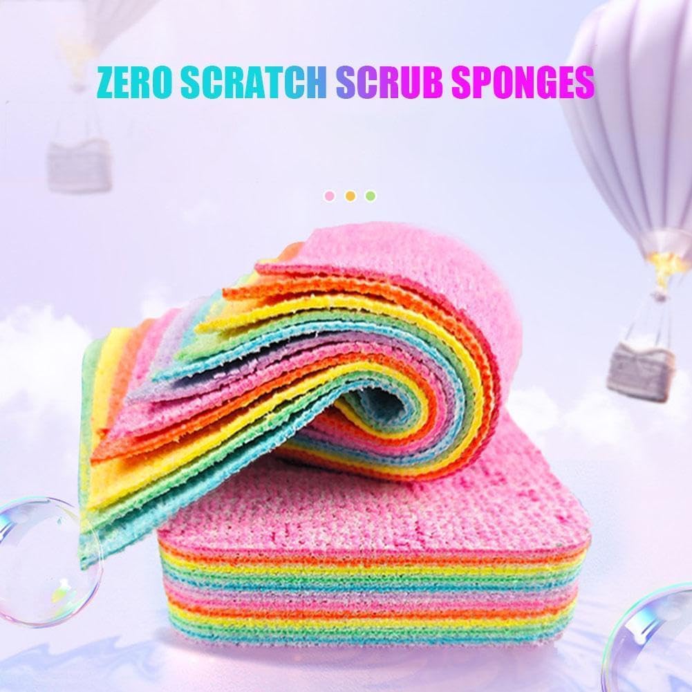 Multilayer Washable Rainbow Sponge