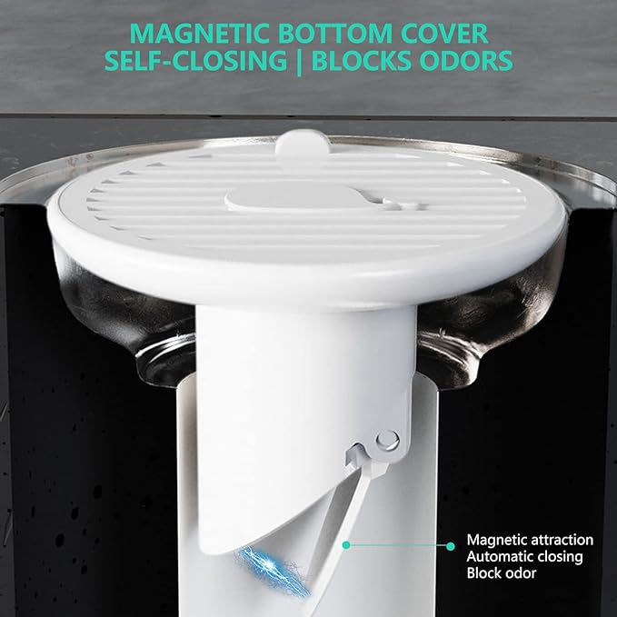 Deodorant Magnetic Floor Drain Hair Trap Plug