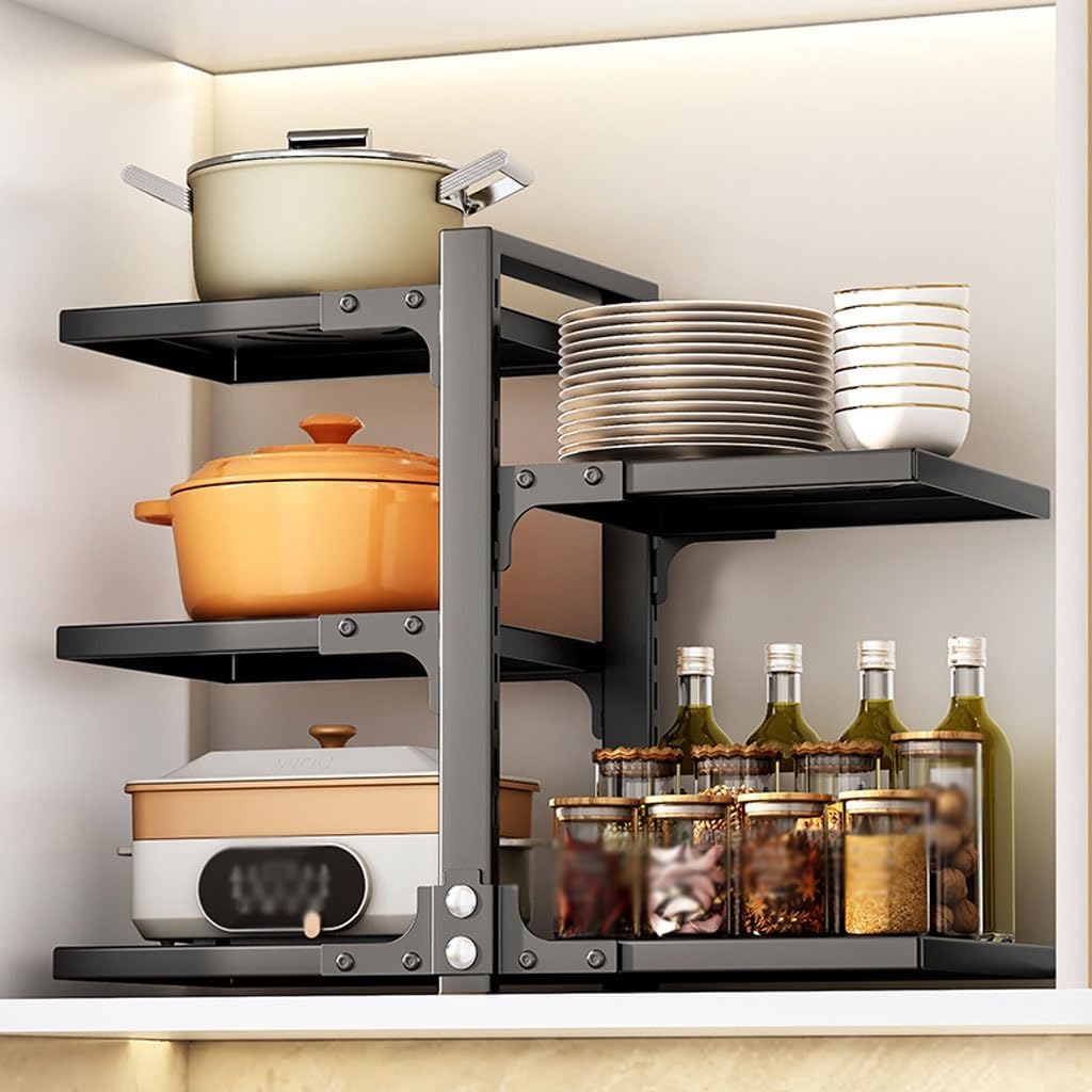 Multi-Compartment Household Storage Cabinets