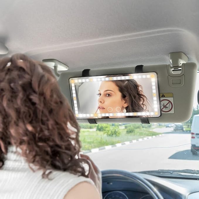 Dual power LED mirror