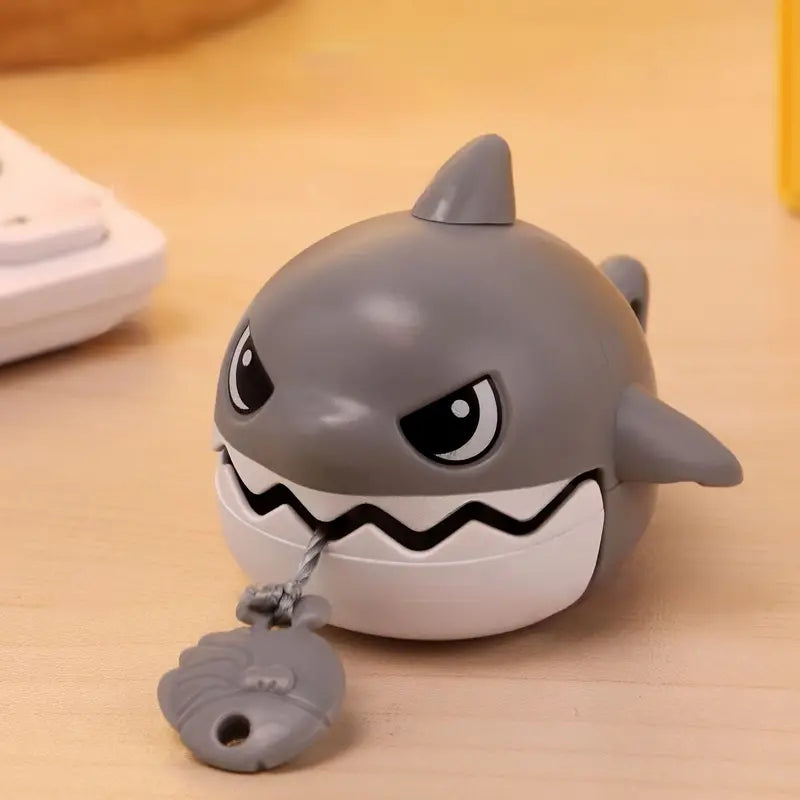 Cartoon Shark Keychain with Pull Pendant