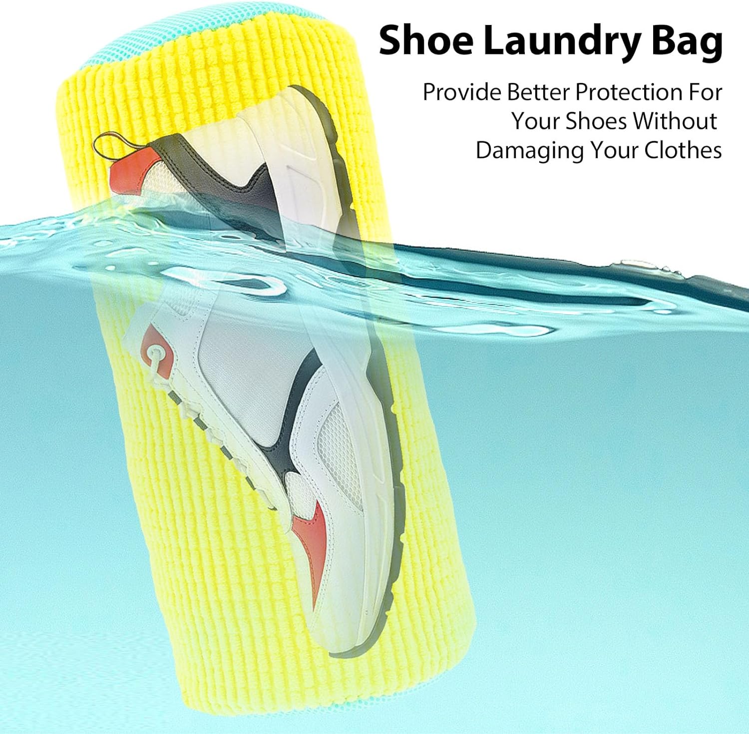 All-in-one laundry shoe bag