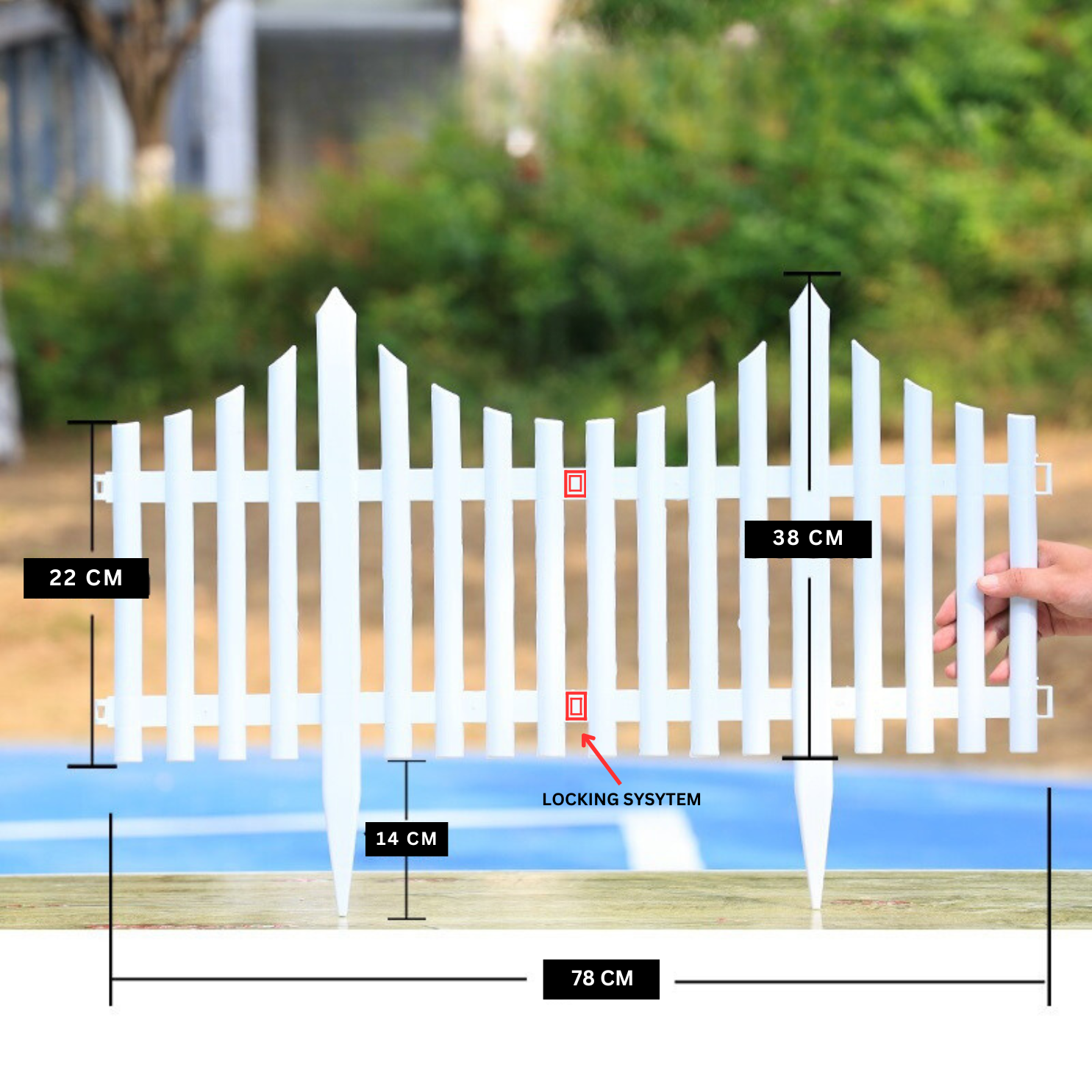 Decorative Outdoor Garden Fence – WildTree