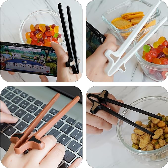 Finger Chopsticks for Snacks (Pack of 4)