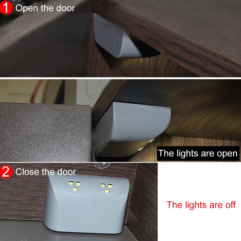 LED smart sensor cabinet light drawer wardrobe ( pack of -2 )