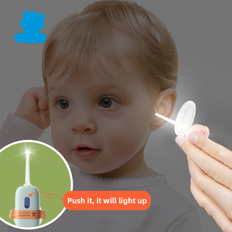 LED Light Ear Cleaning kit for Baby