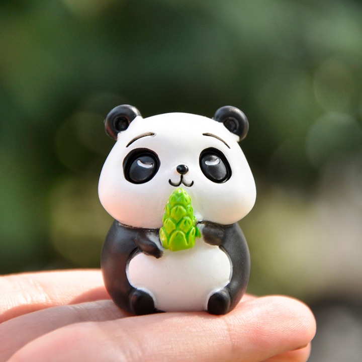 Cartoon Panda Figure Home Living Decor