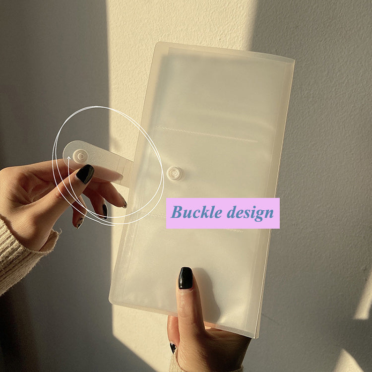 Transparent Jewelry Storage Book