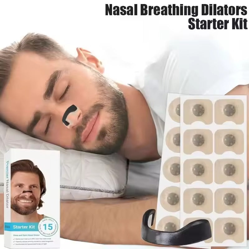 Magnetic Nasal Strips for Breathing