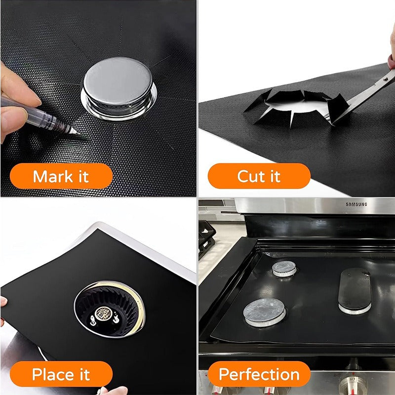 Heat Resistant Stove Protectors ( 📌 Suitable for all kind of stoves )