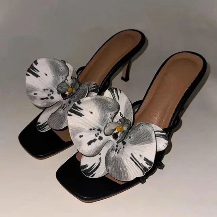 Elegant Orchid Clips for Heels