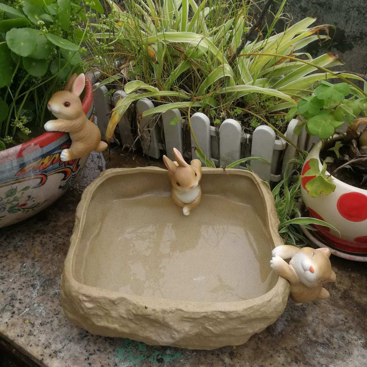 Fairy Bunny Hanging Garden Decor – WildTree