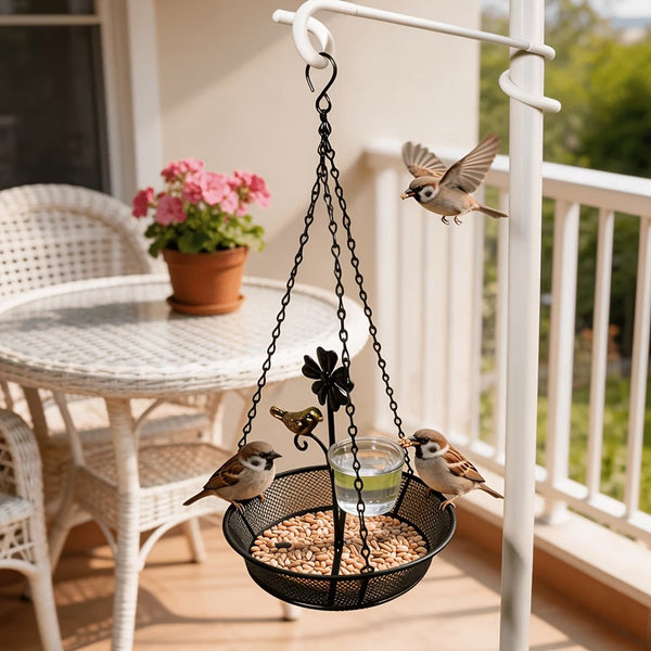 ChirpyNest Balcony Hanging Bird Feeder