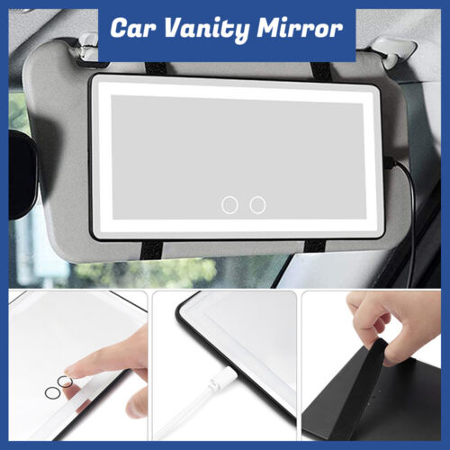 LED Car Sun Visor Vanity Mirror