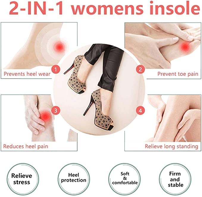 Pain Relief  Shoe Heel Insoles