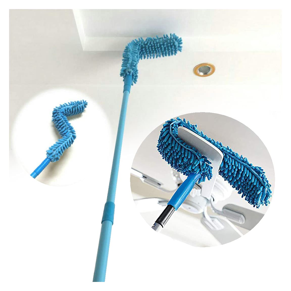 Microfiber Flexible Cleaning Duster (MULTICOLOR)