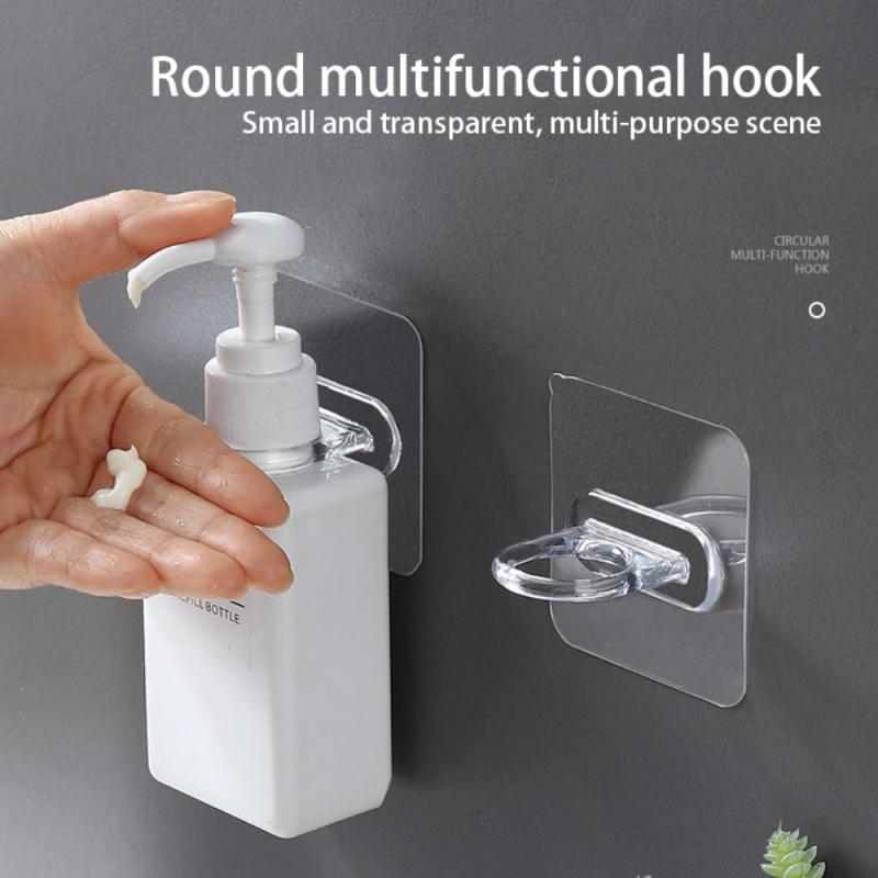 Multifunctional Punch-Free Round Wall Hook