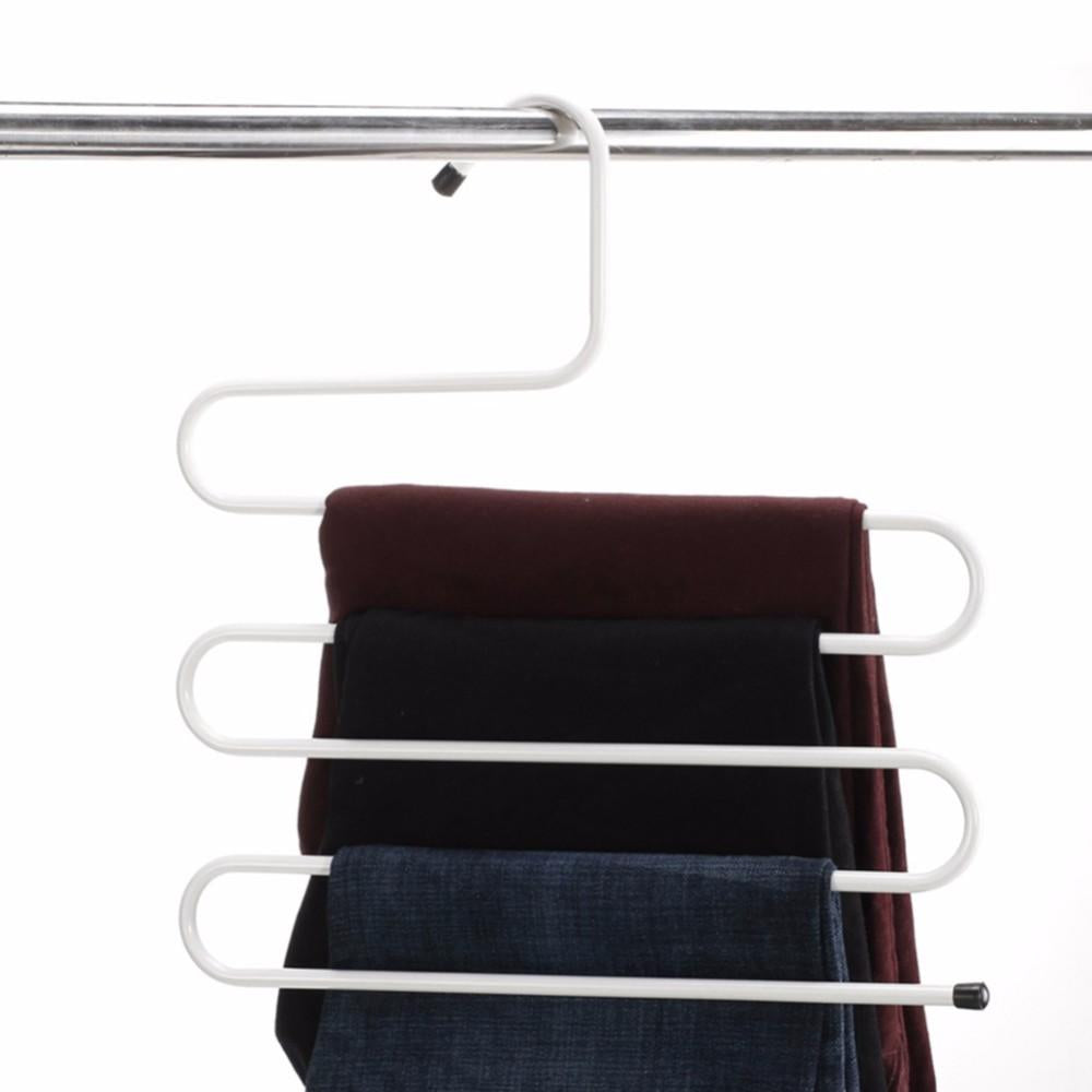 5 Layer Multi functional  Pants Hanger (PACK OF 2)