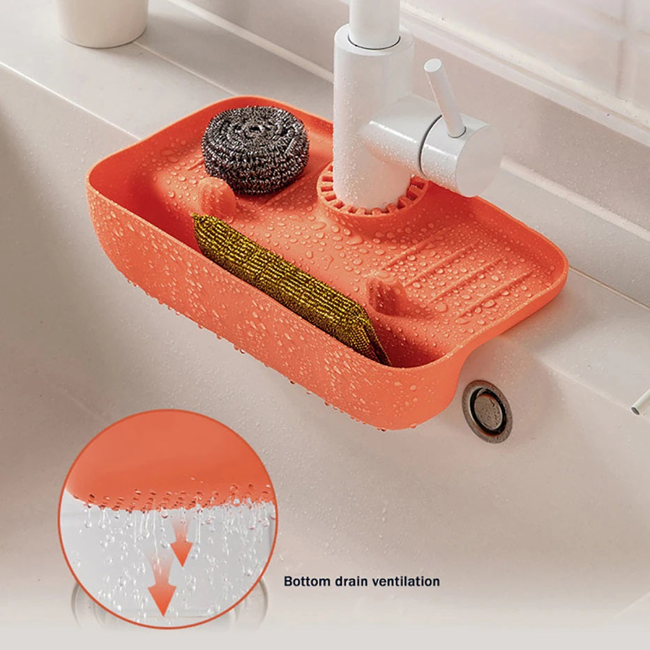 Silicone Kitchen Sink Faucet  Drain Pad