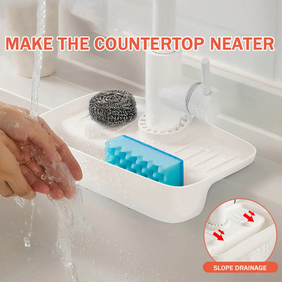 Silicone Kitchen Sink Faucet  Drain Pad
