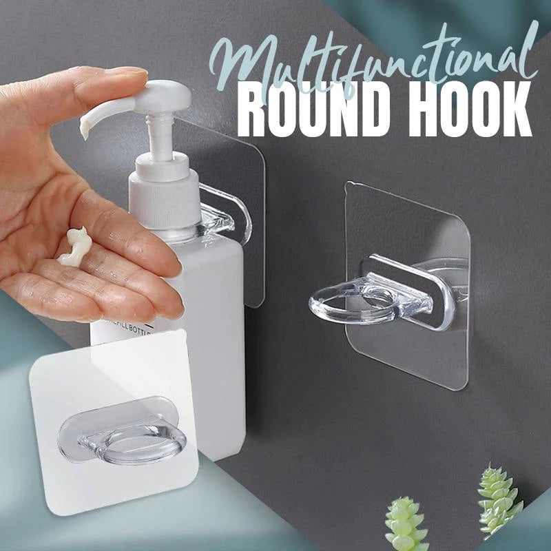 Multifunctional Punch-Free Round Wall Hook