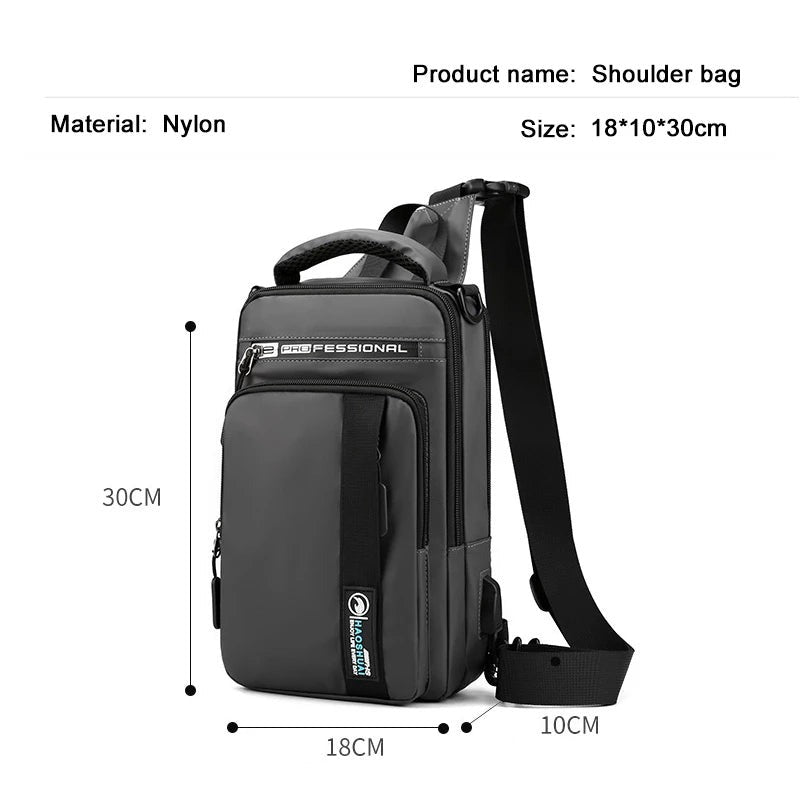 Premium Multiuse Waterproof Crossbody Bag