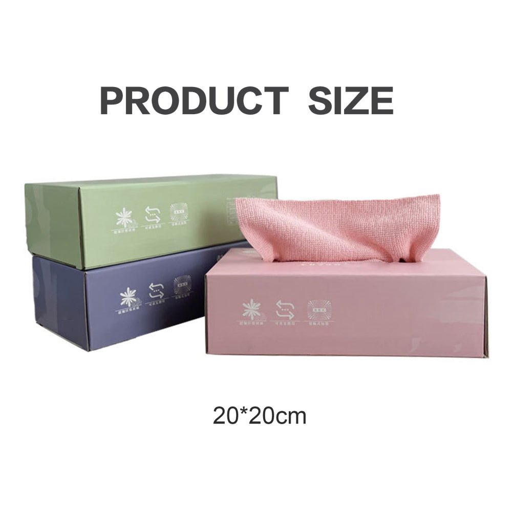 Reusable Absorbent Cleaning Cloths - 20 PCS BOX